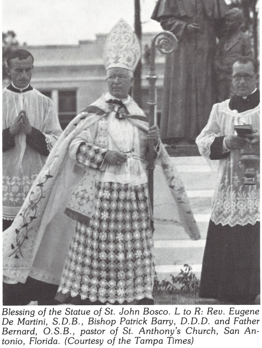 Blessing of the Statue of St. Don Bosco