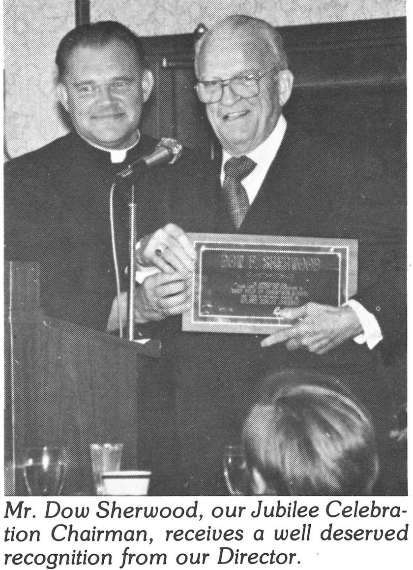 Dow Sherwood and Father Kita