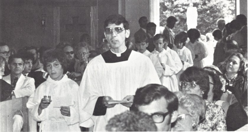 Father Pat at Golden Jubilee Mass