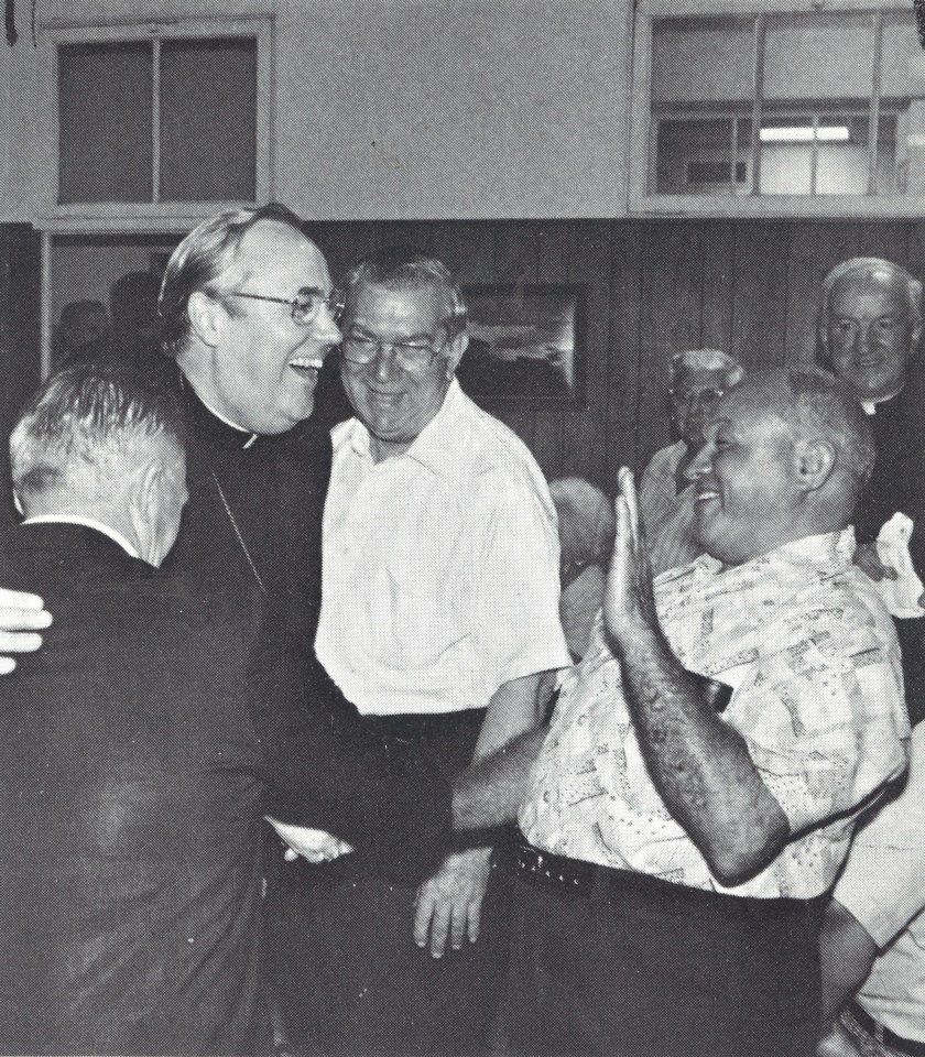 Happy Arch Bishop Molina and Alumni