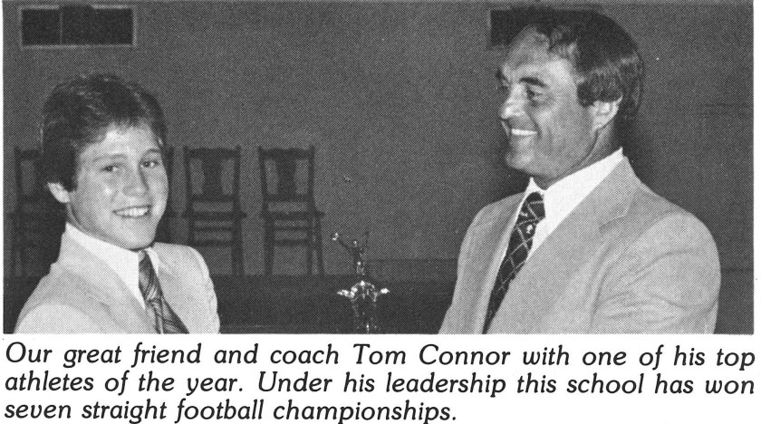 Tom Connors presents Trophy