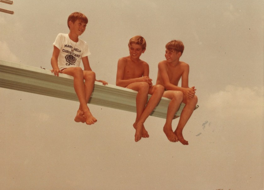 Sitting on High Dive